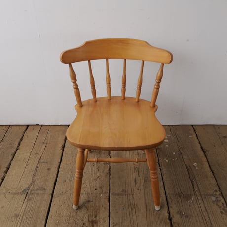 ナチュラルウッド・ろくろ加工のダイニングチェア/st.678