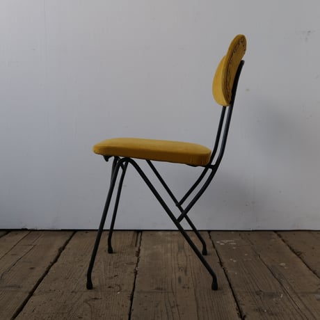 オールドマルニ Iron leg チェア / Yellow /sk.573