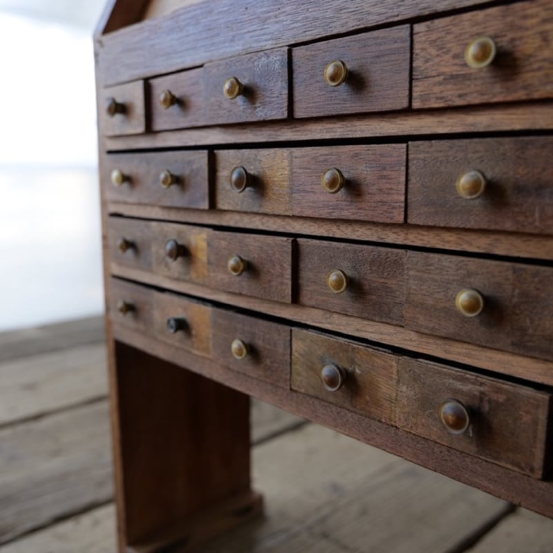 48杯の抽斗 活版印刷棚 /sk.323 | SLOWHAND DEPARTMENT