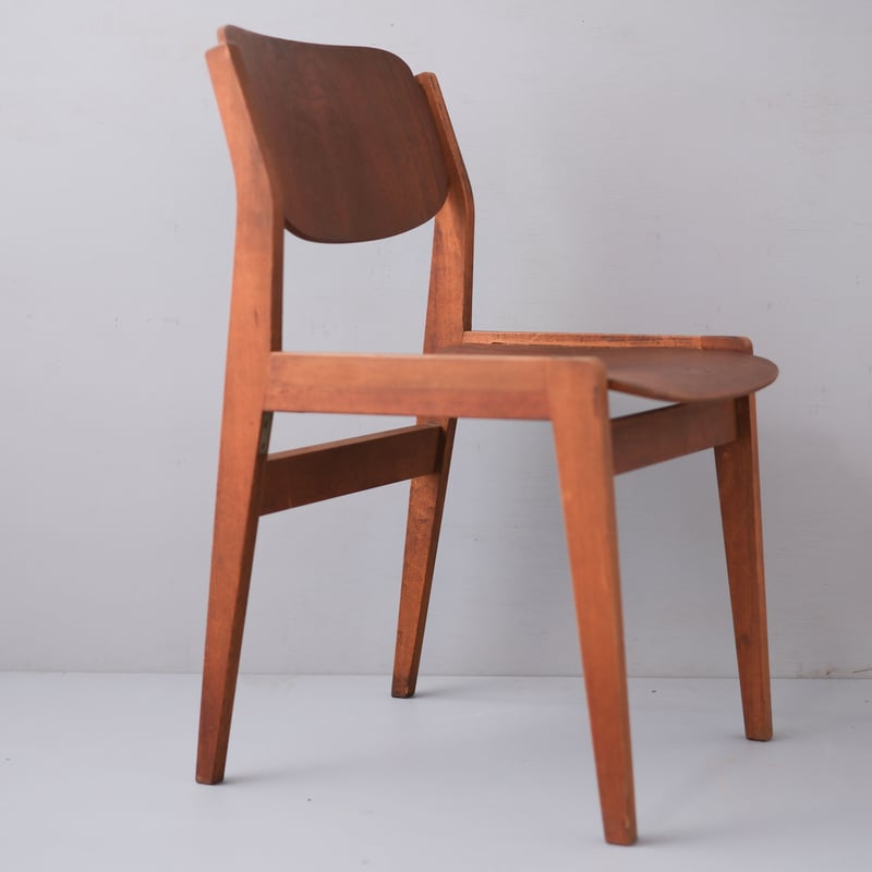 天童木工「水之江忠臣」デザイン・ビンテージブックチェア/sa.897