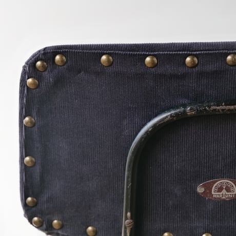 オールドマルニ Iron leg チェア / Navy /sk.570