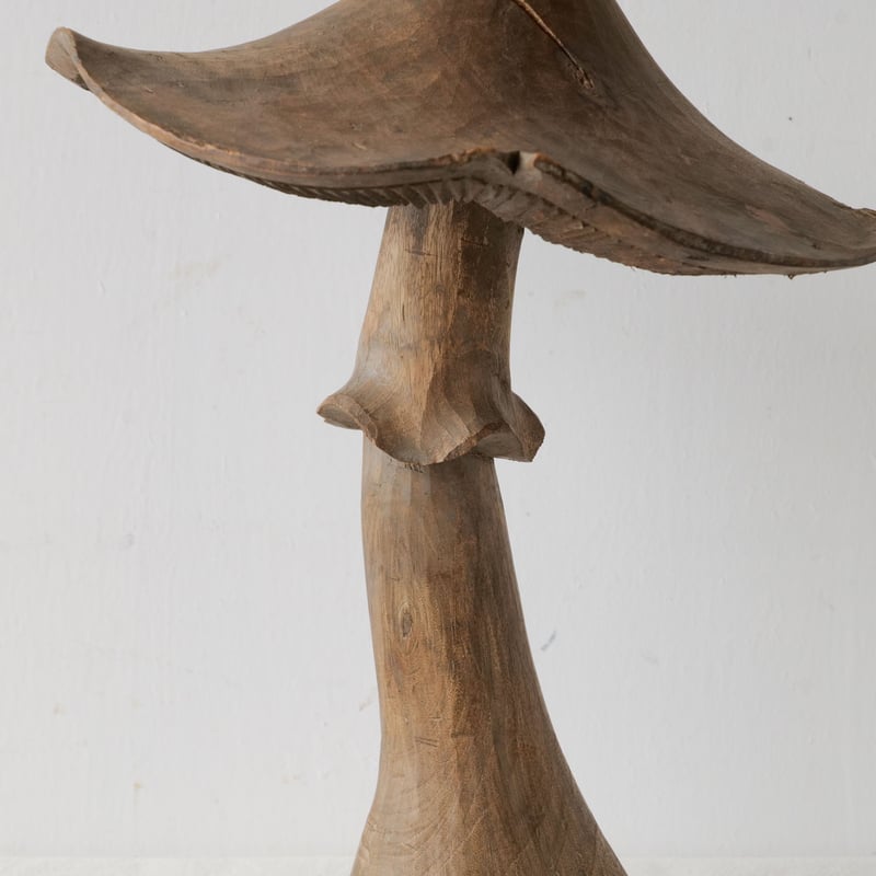 木彫り　メノコ 木彫り メノコ