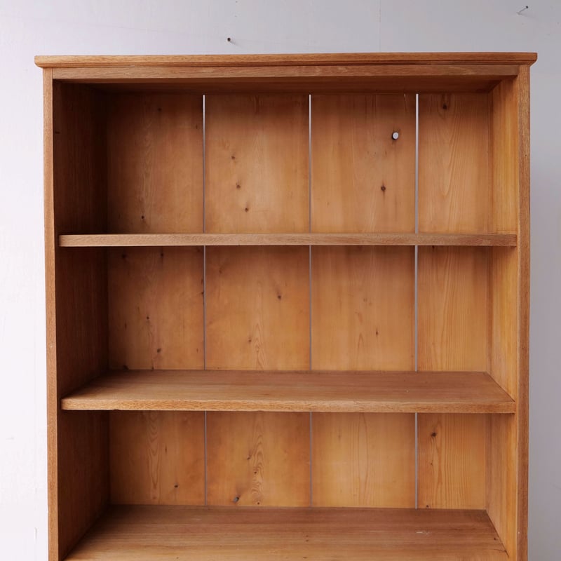 手仕事の温もり漂うヴィンテージ木製5段棚/sk.752 | SLOWHAND DEPARTMENT