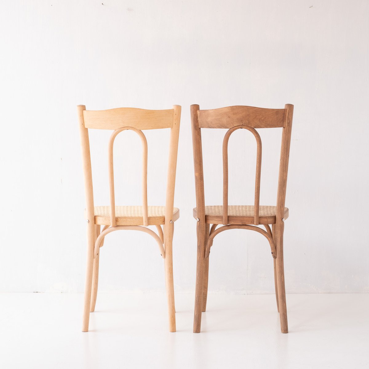 ★アンティーク品★FISCHEL ベントウッド ラタンシートチェア① 1脚 専用 ラタンシート ベントウッドチェア 東欧ヴィンテージ /st.592