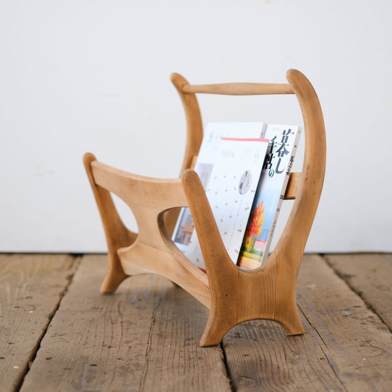 ヴィンテージ｜オールドマルニ木工｜マガジンラック｜ オールドマルニ マガジンラック ジャパンヴィンテージ/Japanese