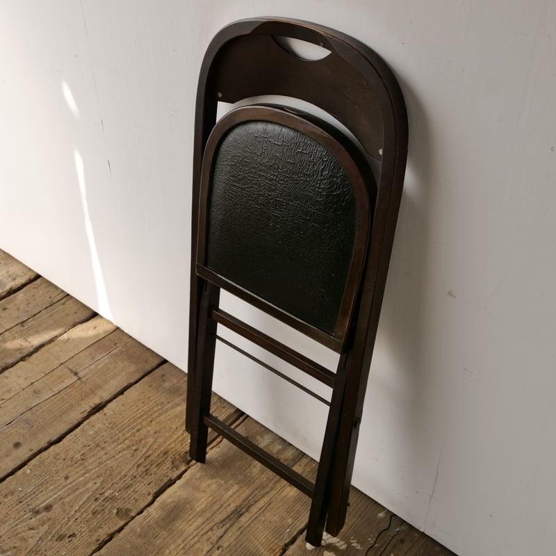 戦前から愛された秋田木工のフォールディングチェア /st.728