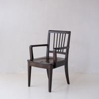 民藝の空気を感じる落ち着いた趣きのアームチェア/sa.1171'B