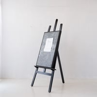 ブラックカラーがスタイリッシュな ブリキのサインボード（BLACK）/sa.1211'C