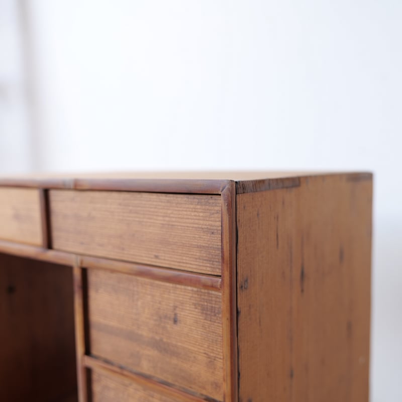 当時物　小引出し　古布 色々な杢目の表情が愉しめる小引き出し DC5542 – 古福庵