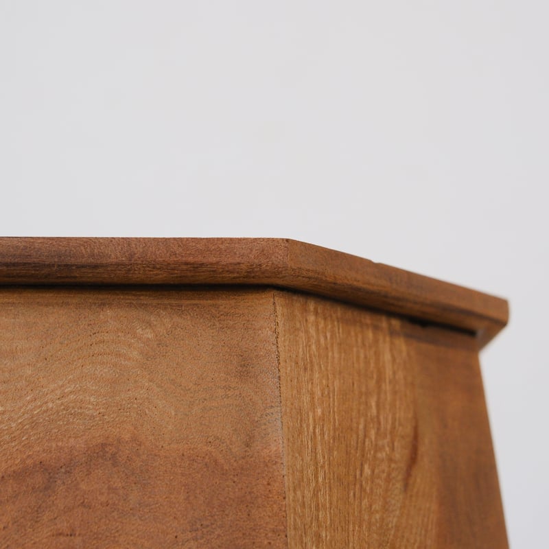 1935年製のけやきの木でできた八角形の飾り台/st.773 | SLOWHAND DEPAR