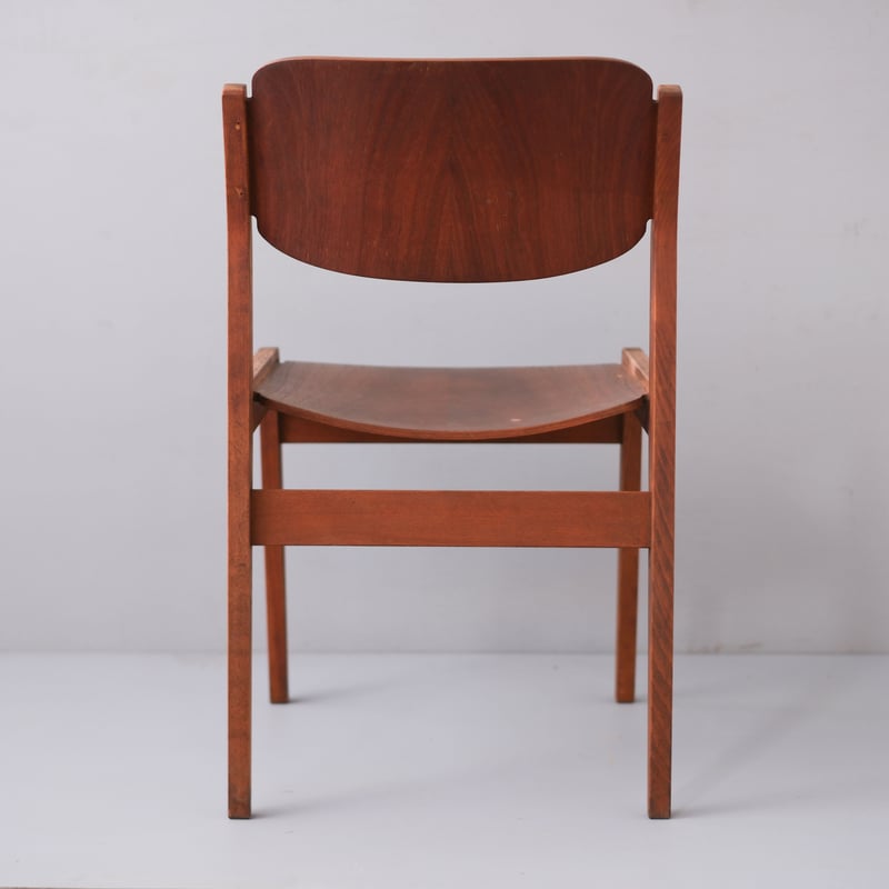 天童木工「水之江忠臣」デザイン・ビンテージブックチェア/sa.897