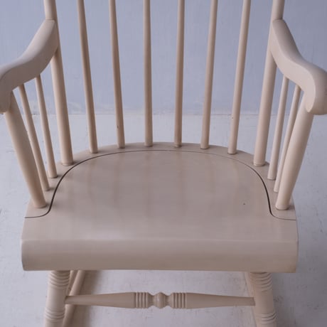 優しい色合いに惹かれる オールドマルニのロッキングチェア/sa.1308'C