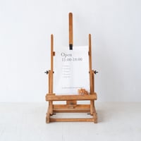 「飾る」を楽しむひととき、真鍮金具の付いたビンテージ卓上イーゼル/st.1209