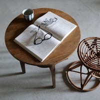 無垢木のカフェテーブル