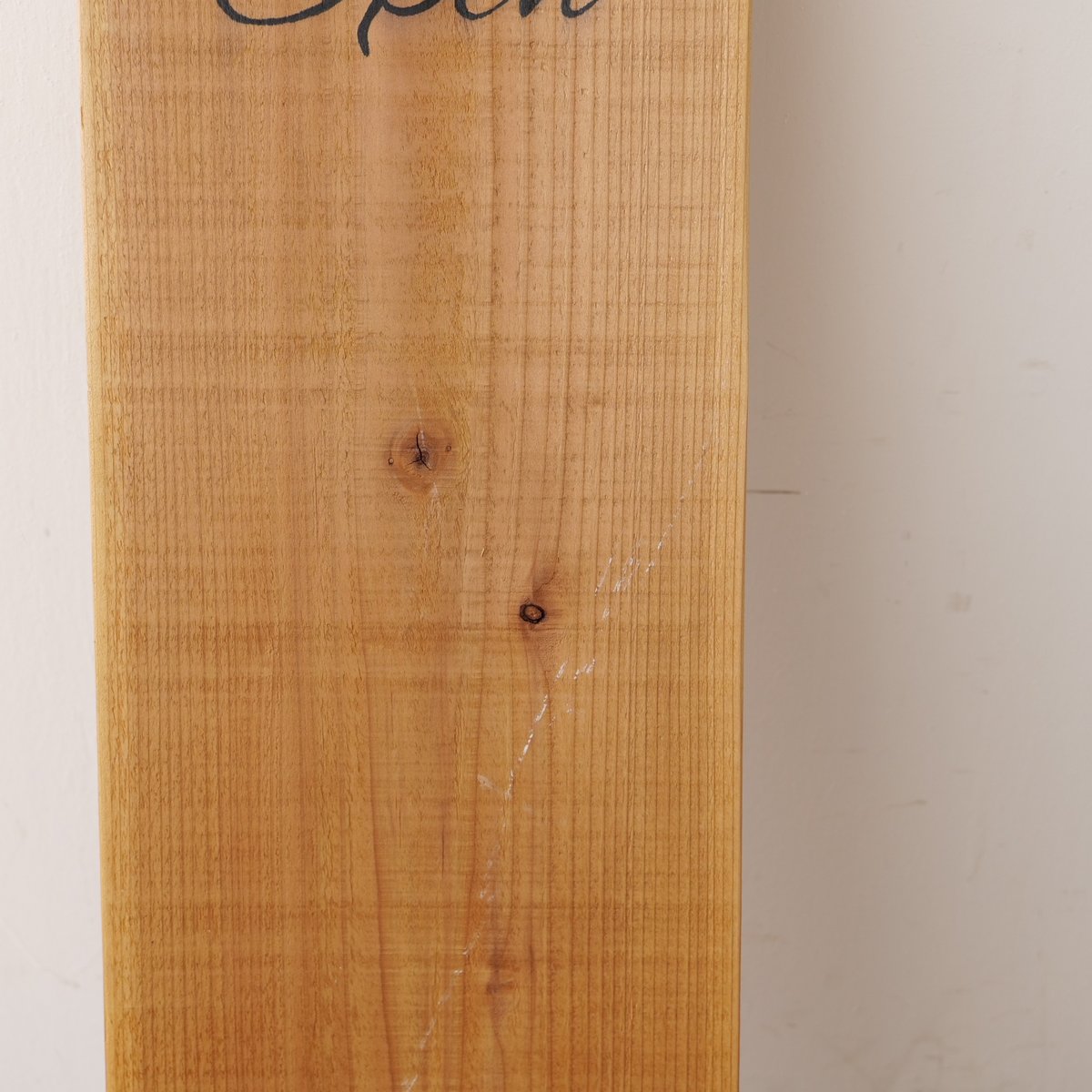 縦長 素木 「Open / Closed 」サインボード st.734 | SLOWHAND