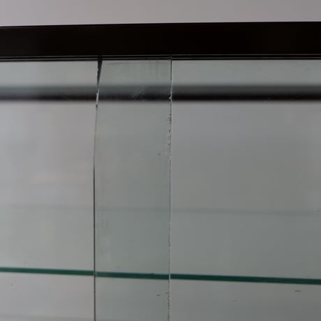 Iron frame 脚付きショーケース brown/全国配送◎ /店舗引取◎