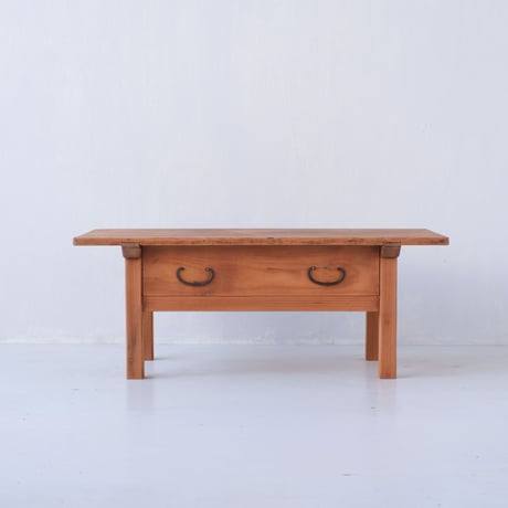 机　文机　テーブル　木製　古道具　アンティーク テーブル/文机 - 古家具・古道具 アンティーク家具 kubu（クブ）