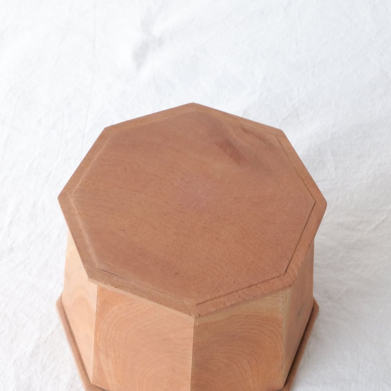 1935年製のけやきの木でできた八角形の飾り台【A】/st.774 | SLOWHAND