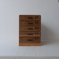 黒鉄取手 5杯 小抽斗 /st.442