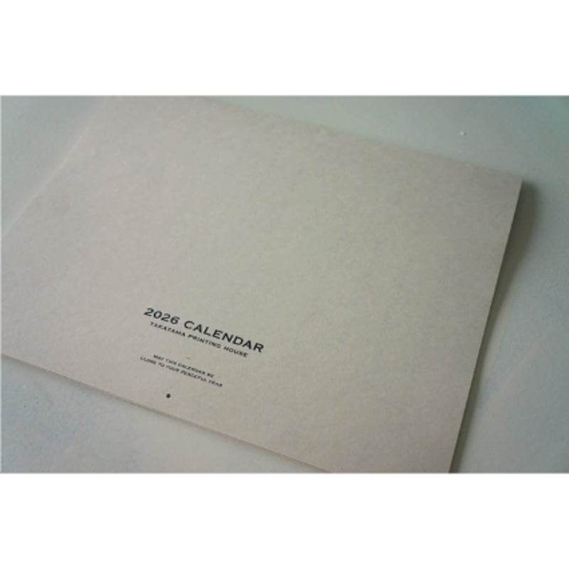 高山活版社 2026CALENDAR | Title WEB SHOP