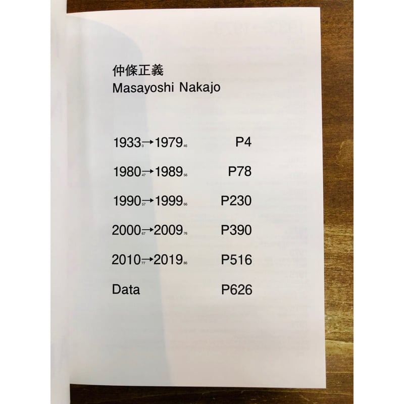 仲條 NAKAJO | Title WEB SHOP 仲條 NAKAJO | Title WEB SHOP