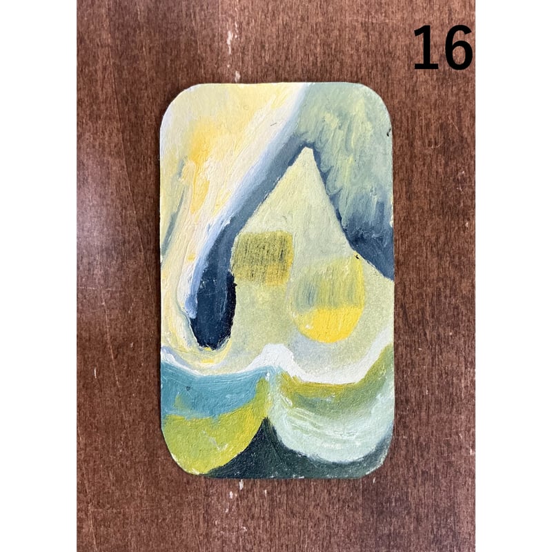 坂口恭平カード作品（油彩） | Title WEB SHOP