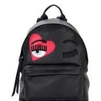 CHIARA FERRAGNI キアラフェラーニ　Flirting Heart faux-leather backpack　定価$477