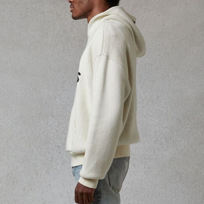 FOG FEAR OF GOD Essentials ニットフーディー | RUNWA