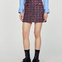 SANDRO サンドロ　Short tweed skirtスカート　定価$295