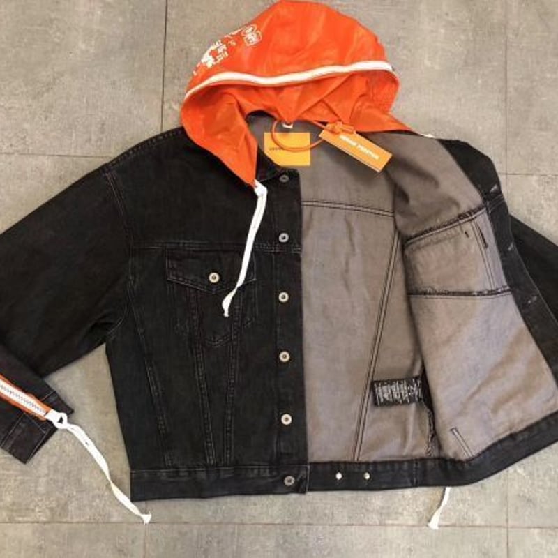 ヘロンプレストンのデニム生地ジャケット Heron Preston ヘロンプレストン デニムジャケット S HERON
