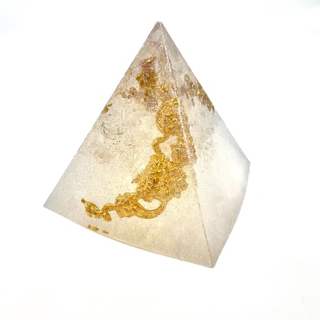 シロマロ品 オルゴナイト トップクォリティ]ブラジル産天然オーロラクォーツ丸玉/スフィア