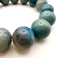 【優しいヒーリングで宇宙へ！】トロレアイトブレスレット（珠約14mm・内周17cm）