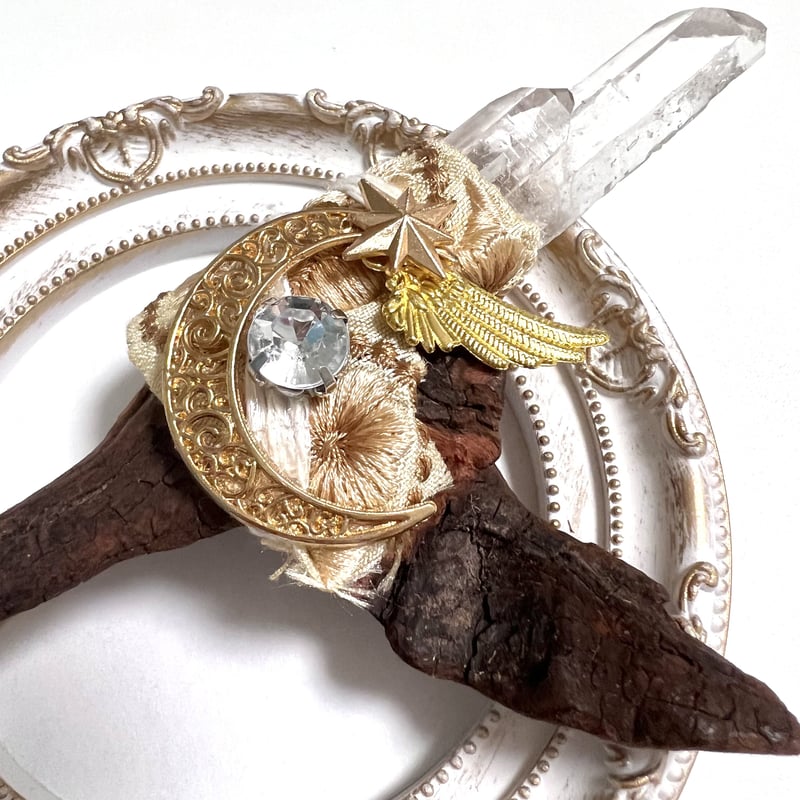 願いを叶える魔法のアイテム！】オルゴナイトと水晶の魔法の杖