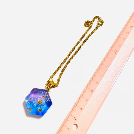 【願いを叶えるサポート！】星空の魔法のオルゴナイトバッグチャーム