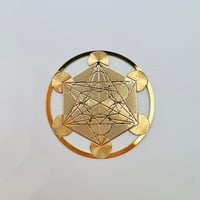 【神聖幾何学模様】メタトロンキューブ 〔浄化〕 /エナジーカード