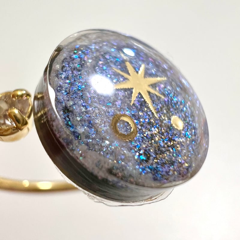 魔法使いの指輪！】宇宙の魔法使いデザインリング（フリーサイズ