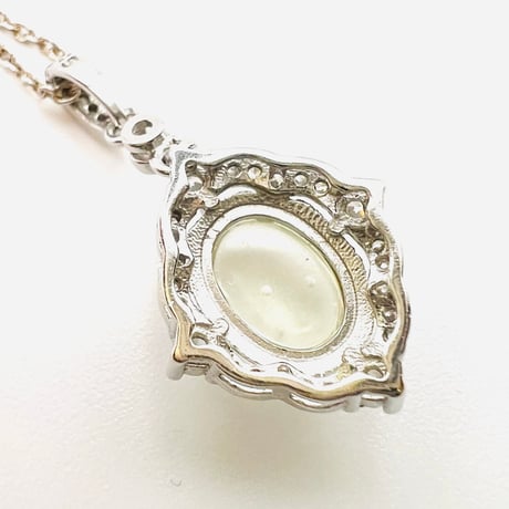 【幸運を呼びカルマを浄化！】希少隕石・リビアングラスペンダントトップ （SILVER925製）