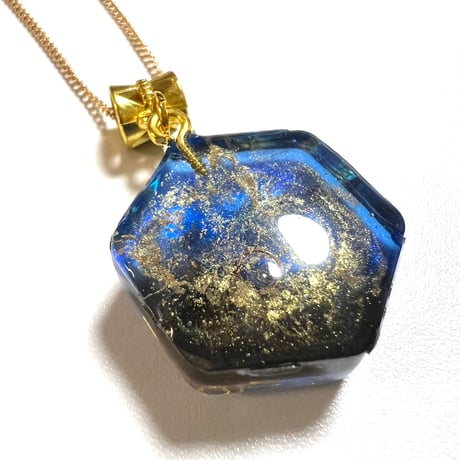 【願いを叶えるサポート！】流星魔法のオルゴナイトペンダント