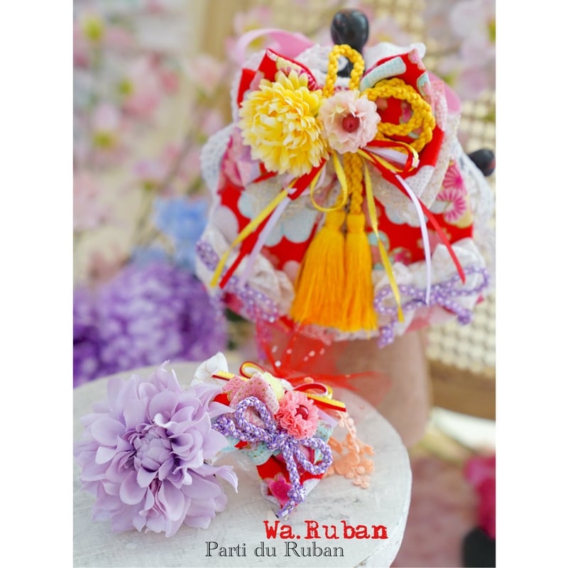 Wa.Ruban No.1 ヘアアクセサリー&チョーカー | Parti du Ruban