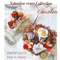 Valentine sweet chocolate Choker、Hair Accessory