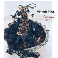 Leopard ウィッチハット、ネコ耳、ウサ耳、チョーカー