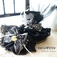 Halloween シルクハット、チョーカー、ヘアクリップ