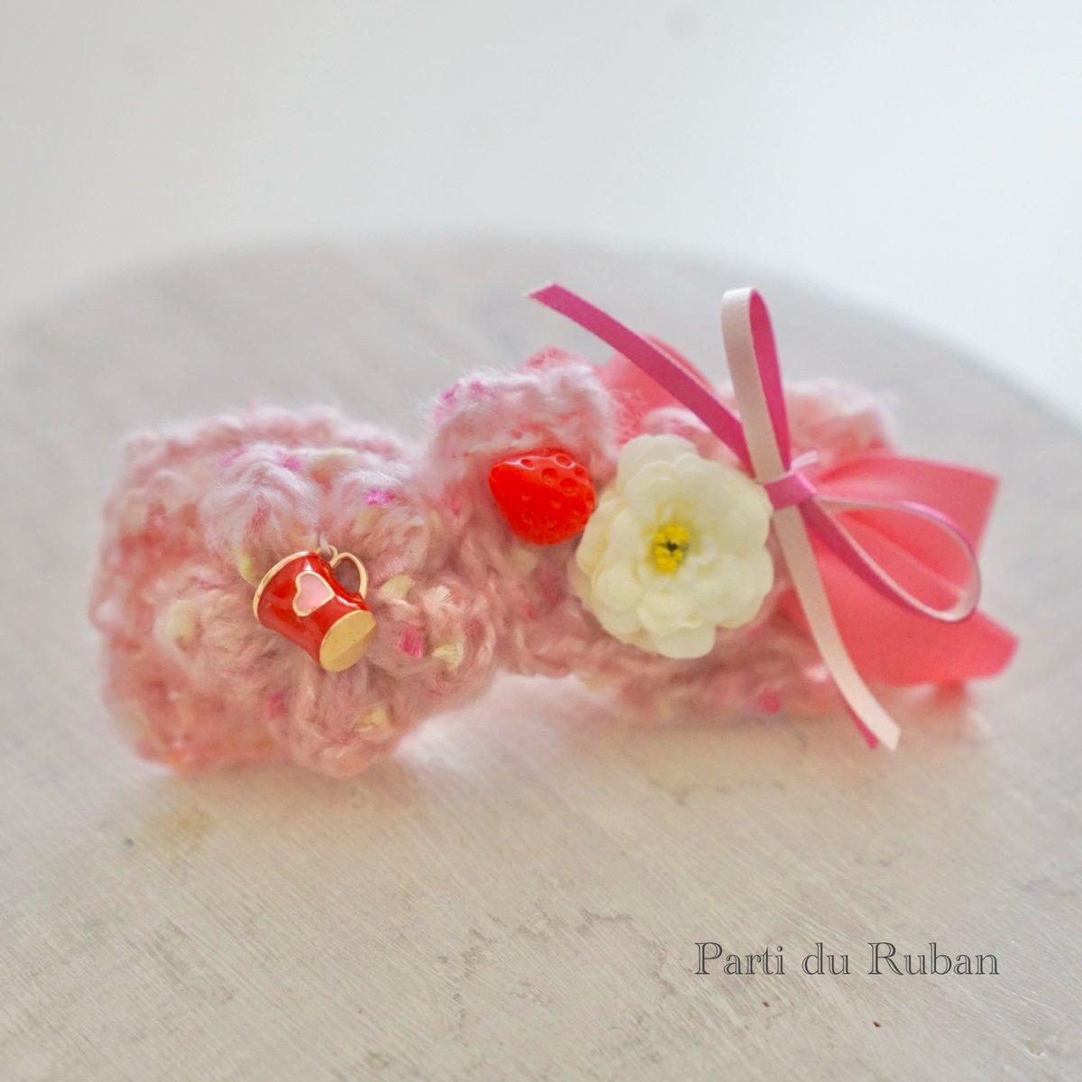 parti du ruban ヘッドアクセサリー&チョーカー　ティペットとしても parti du ruban ヘッドアクセサリー&チョーカー ティペット