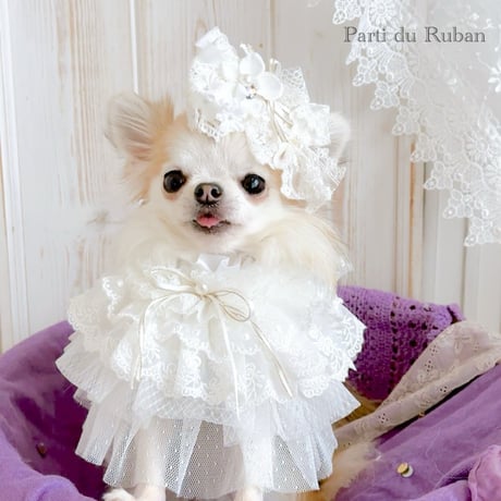 Mariage Collection 2025 Hair accessory、チョーカー　ホワイト