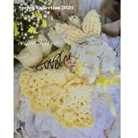 Spring  Collection 2026 cotton yellow ケープ.うさ耳
