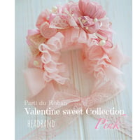Valentine sweet pink カチューシャ