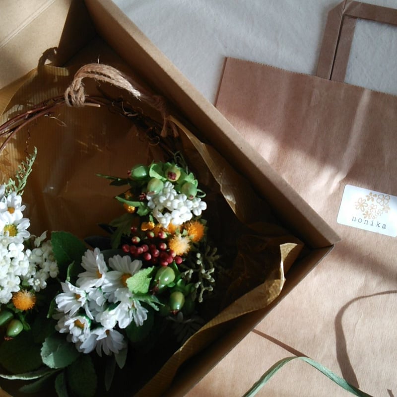 野の花のリース | nonika