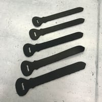本革ファスナー引き手　黒（ 5本セット）小さいタイプ　送料込みで