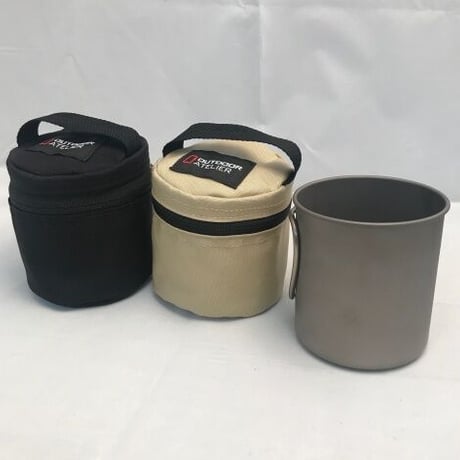 受注生産のため早割！チタンマグカップ450ml用カバー　cordura500使用！2024年1月下旬出荷