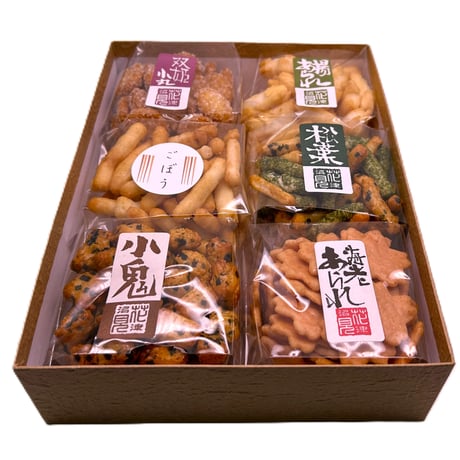 【通常販売】あられ6種詰合せ